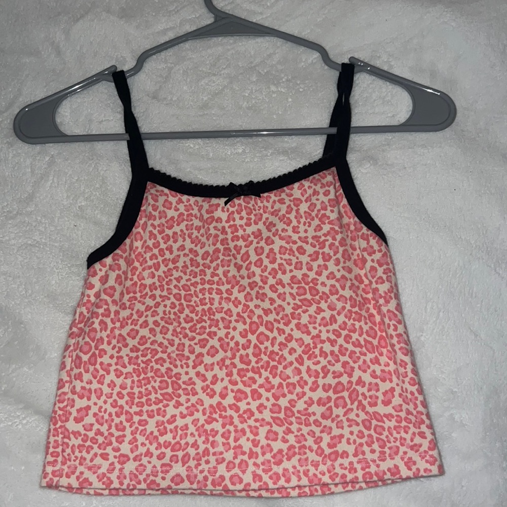 Brandy Cheetah print top